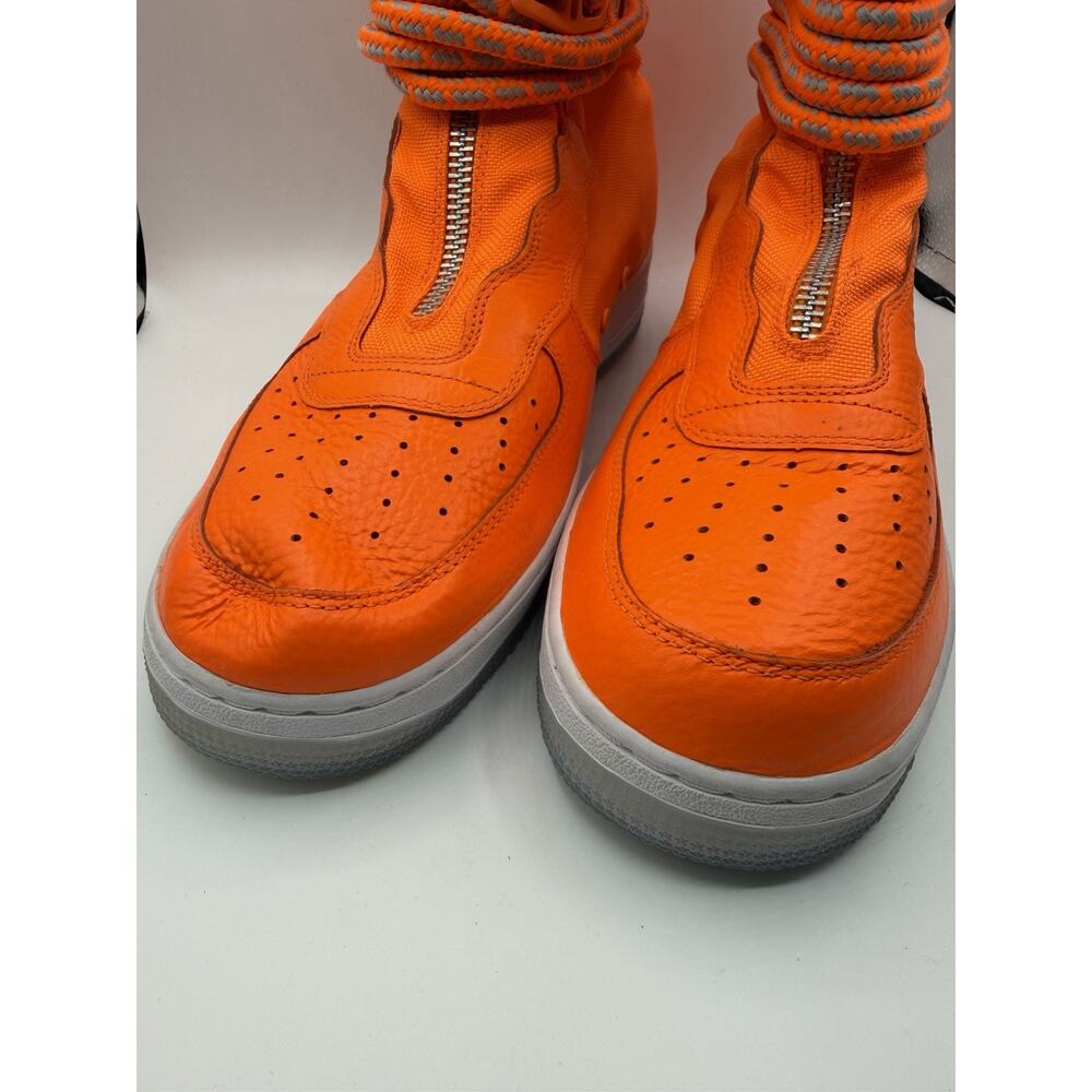Nike Sf Air Force 1 High Total Orange 2017 - AA1128-800 Size 12 - NO BOX - Read - Picture 2 of 16